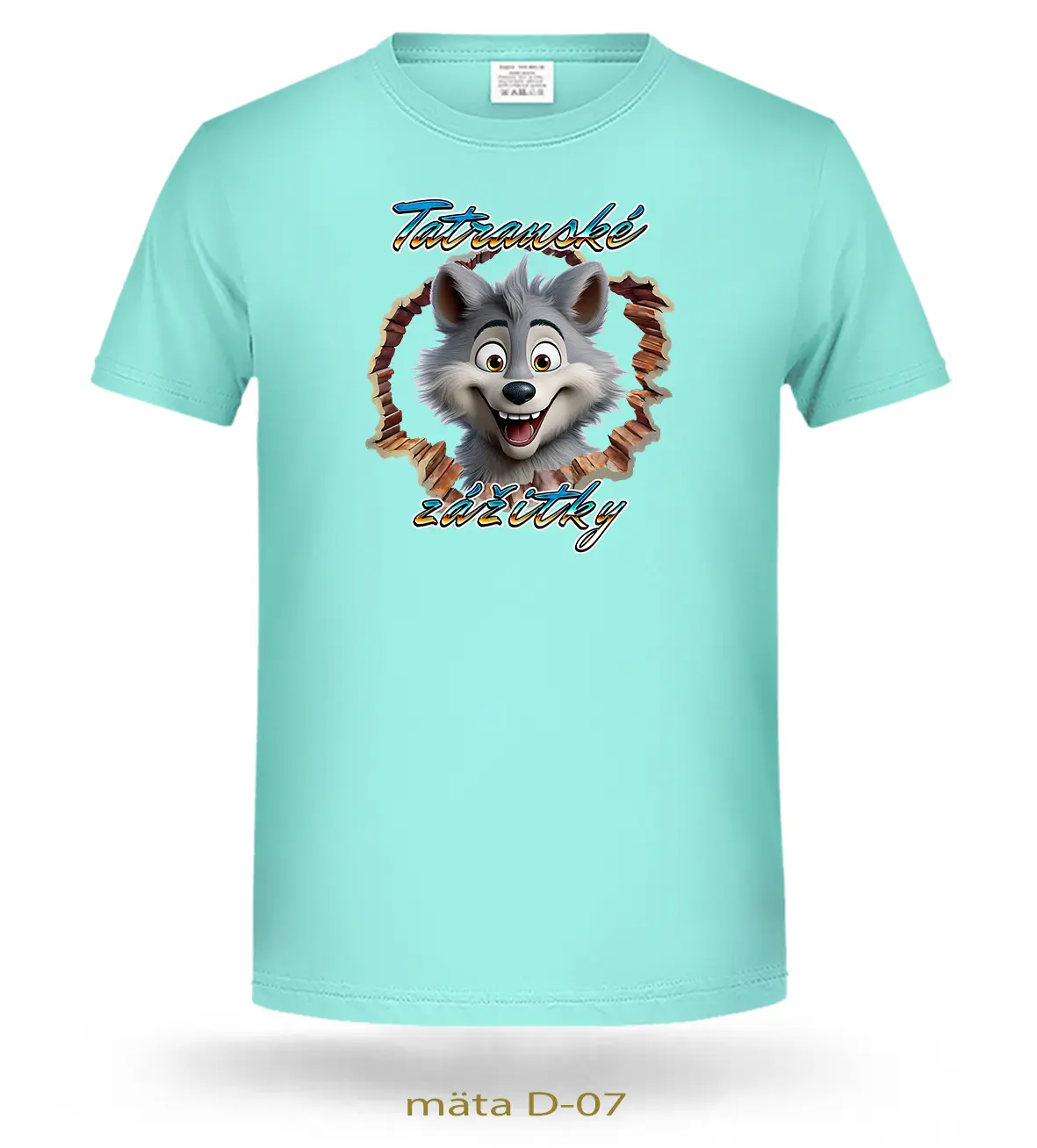 Tričká detské TATRANSKÉ ZÁŽITKY VLK